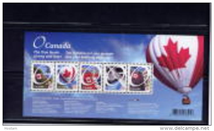 CANADA, 2011, # 2418,  PERMANENT --CANADIAN PRIDE (O CANADA) SS    MNH - Blokken & Velletjes