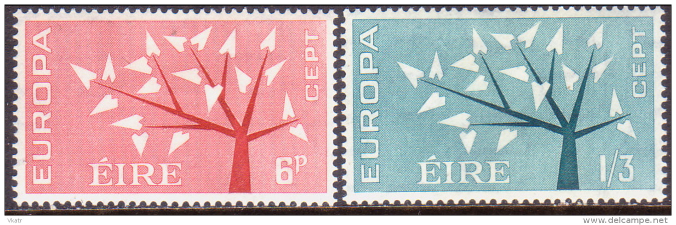 IRELAND 1962 SG #191-92 Compl.set MH Europa - Unused Stamps