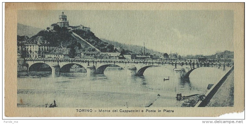 28- TORINO- Monte Dei Cappuccini E Ponte Di Pietra - Fiume Po