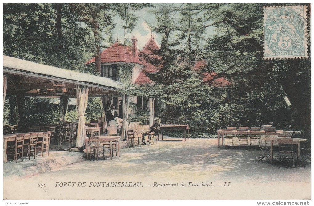 77 - FONTAINEBLEAU - Forêt De Fontainebleau - Restaurant De Franchard - Fontainebleau