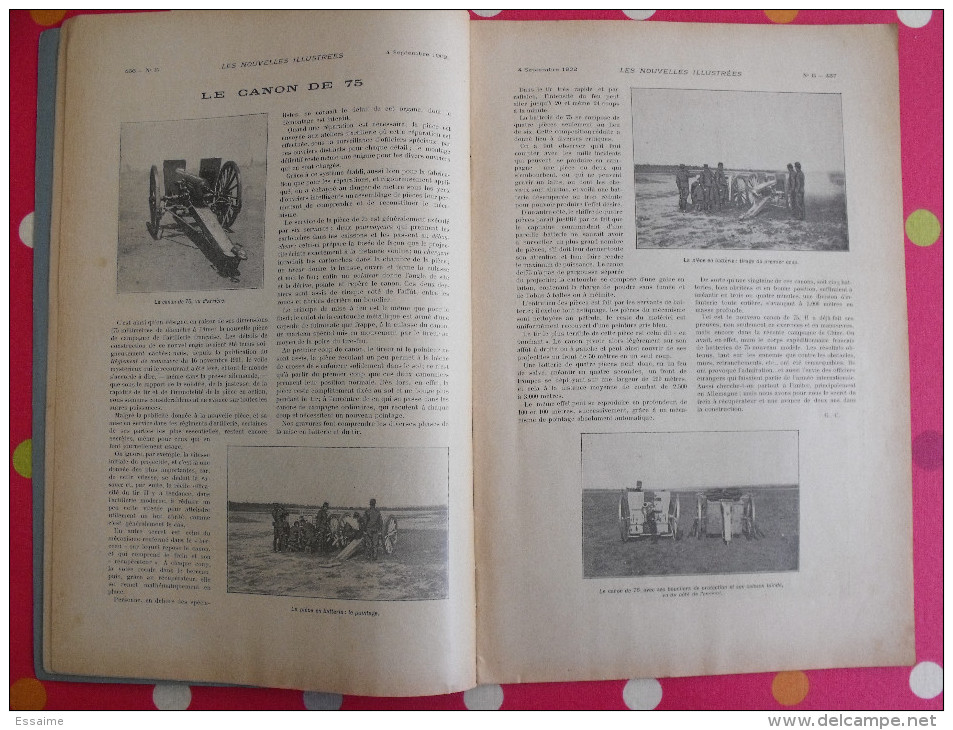 Les Nouvelles Illustrées N° 15 De 1902. Expulsion Soeurs Bretagne Montelimar Loubet Phares Shah Perse Vélo - Otros & Sin Clasificación