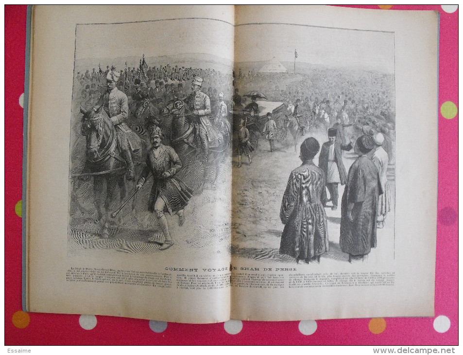 les nouvelles illustrées n° 15 de 1902. expulsion soeurs bretagne montelimar loubet phares shah perse vélo