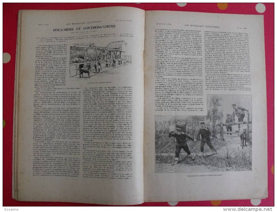 Les Nouvelles Illustrées N° 40 De 1903. Macédoine Décapités Atrocités Turques Métro Trappistes Boxe Française Hongrie - Autres & Non Classés