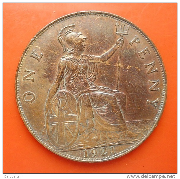 Great Britain 1 Penny 1921 - D. 1 Penny