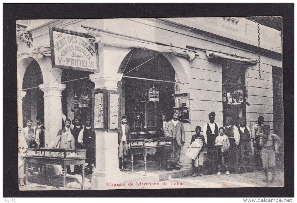 TURQUIE - Métélin - Magasin De Marchand De Tabac Et Cartes Postales - Très Beau Plan Très Animé - TRESOR ET POSTES 505 - Turquie