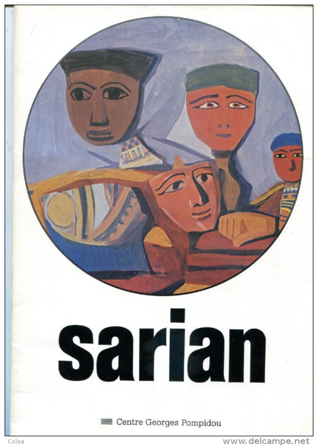 Catalogue D´exposition Martiros SARIAN 1980 Centre Georges Pompidou - Art