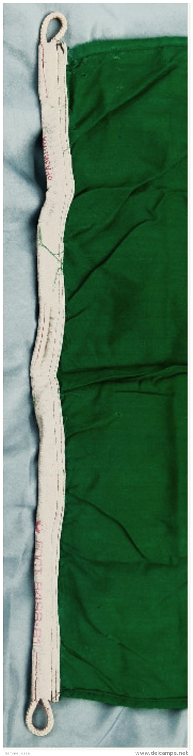 original Schiffs-Flagge / Fahne  Brasilien  -  von 1989  -  Material : Baumwolle  -  ca. 133 x 89 cm