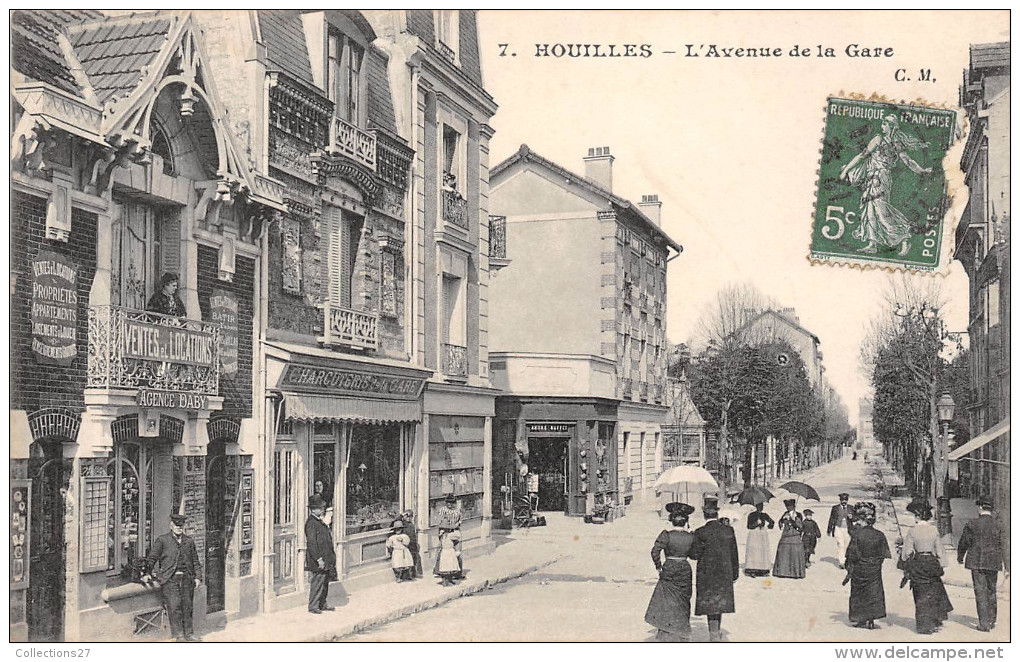 78-HOUILLES- AVENUE DE LA GARE - Houilles