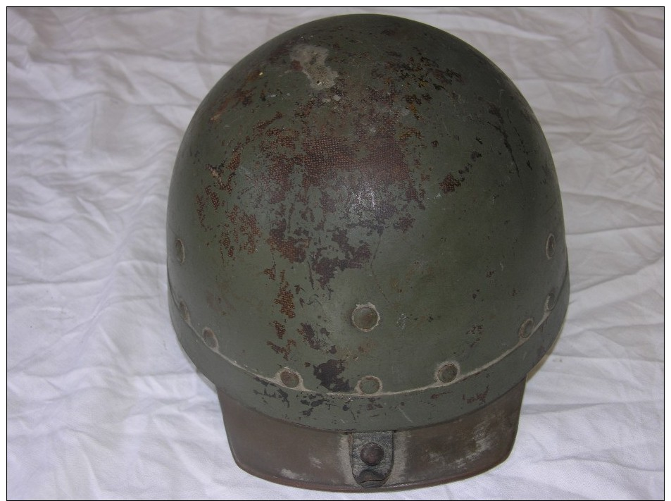 Sous-Casque Francais De Char Model 1951 Periode Guerre Indochine / Casque Francais Indo - Copricapi