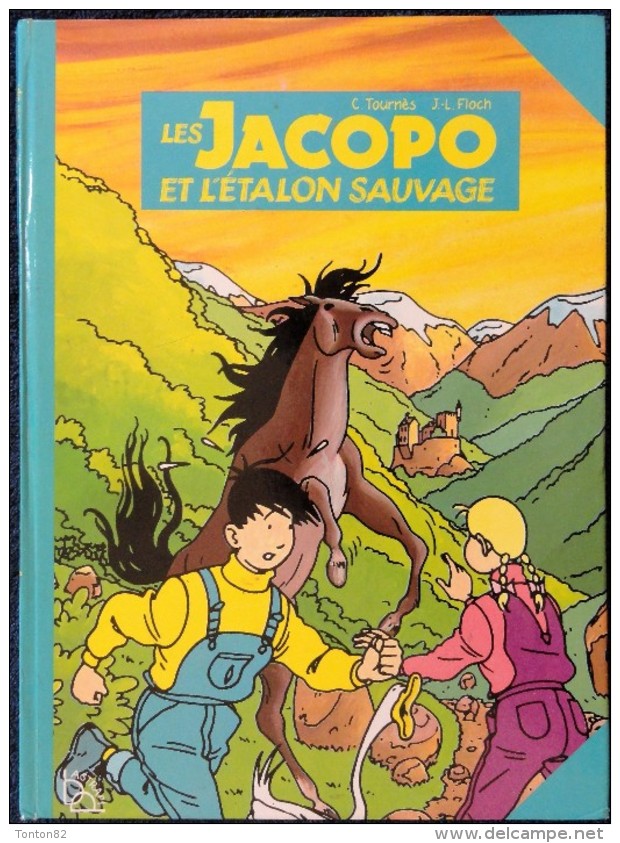 C. Tournès - J.L. Floch - Les JACOPO Et L'étalon Sauvage - Astrapi - ( E.O 1982 ) . - Autres & Non Classés