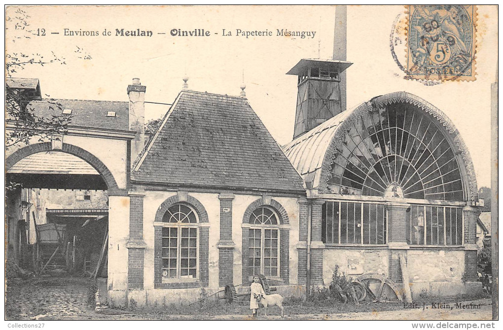 78- OINVILLE- LA PAPETERIE MESANGUY- - Autres & Non Classés