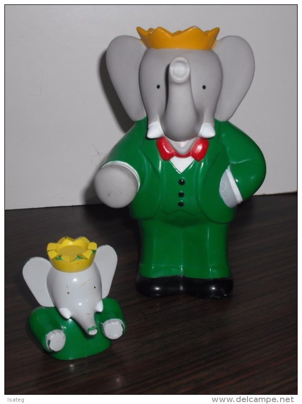 FIGURINE BABAR "BRUNHOFF" - Autres & Non Classés