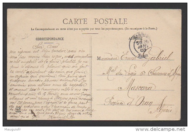 DF / 81 TARN / MONESTIÉS / VUE GENERALE / CIRCULÉE EN 1903 - Monesties