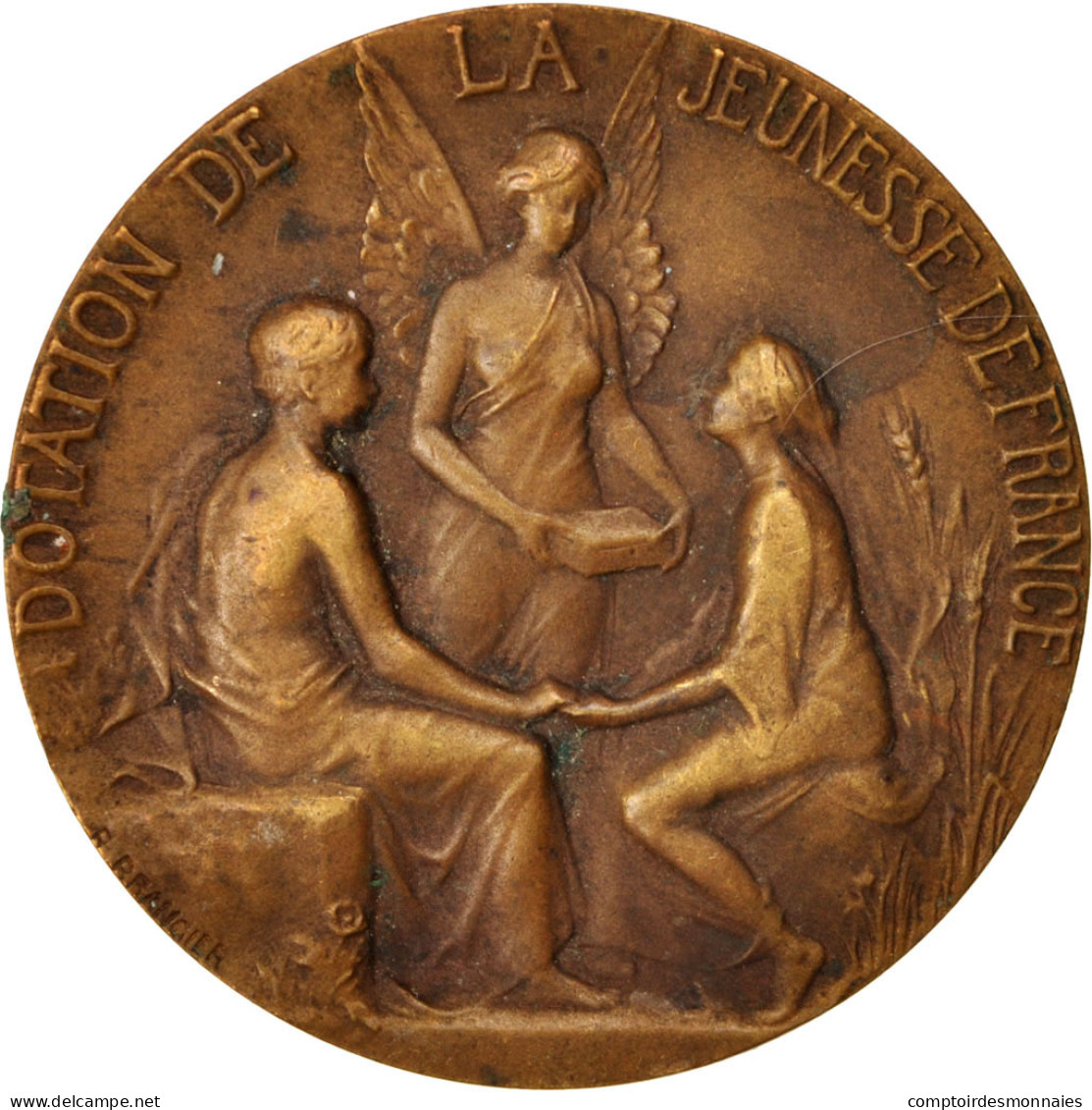 France, Medal, Épargne Et Solidarité De L'Enfance, Politics, Society, War - Autres & Non Classés