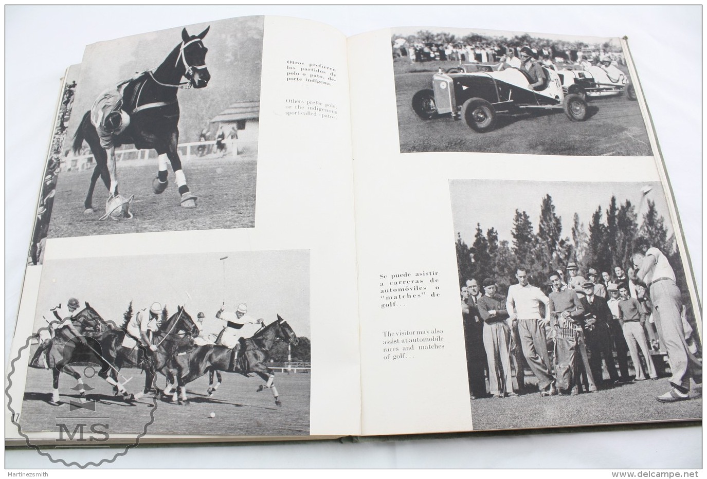 Old 1930´s Buenos Aires Book - Edited In Argentina By Peuser Edtitors - Fully Illustrated By Hans Mann - Géographie & Voyages