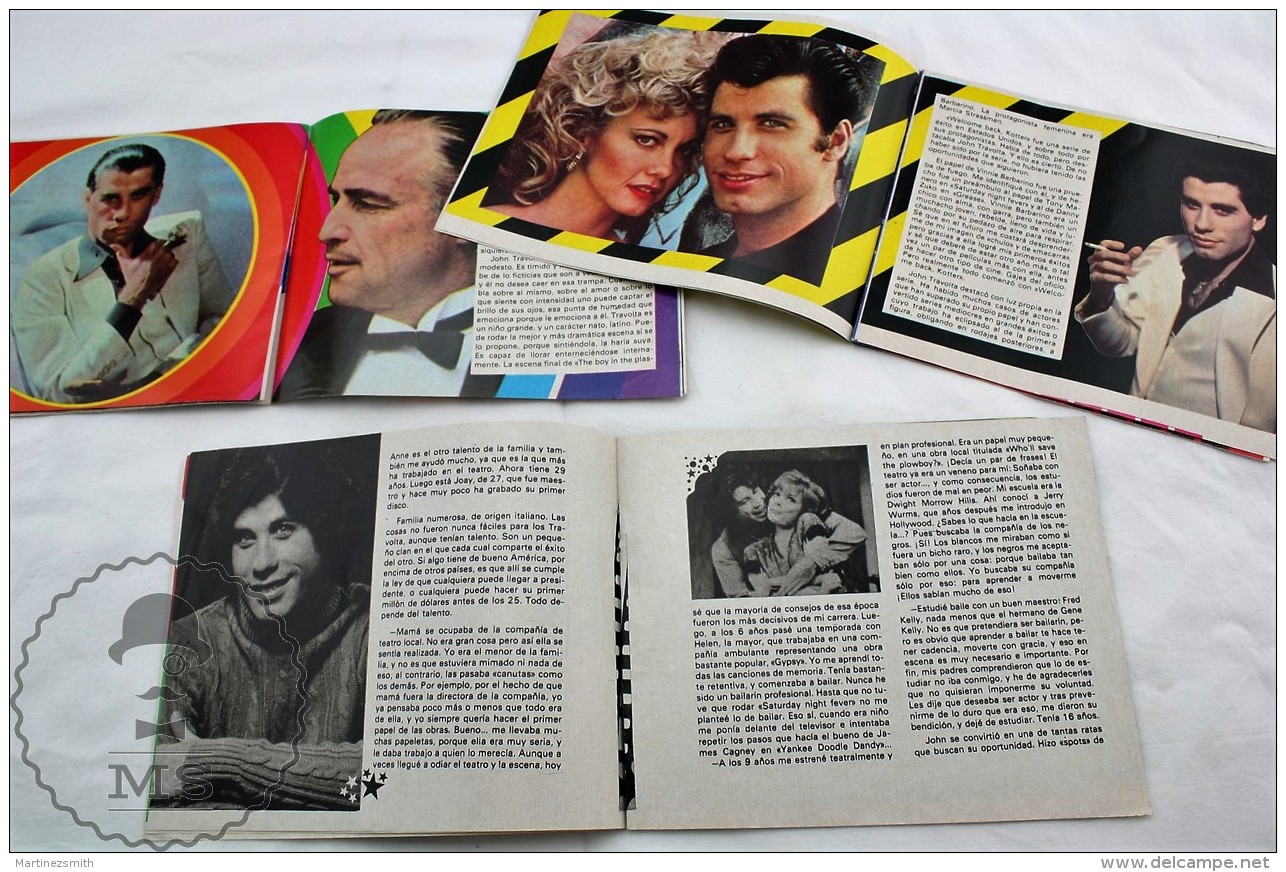 3 Spanish Actors Magazine Pronto From 1972 About John Travolta - Riviste