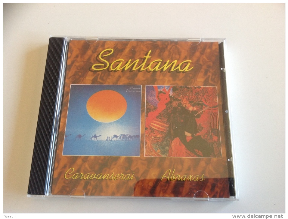 SANTANA "caravanserai / Abraxas" CD ITALIAN Press - Hard Rock En Metal