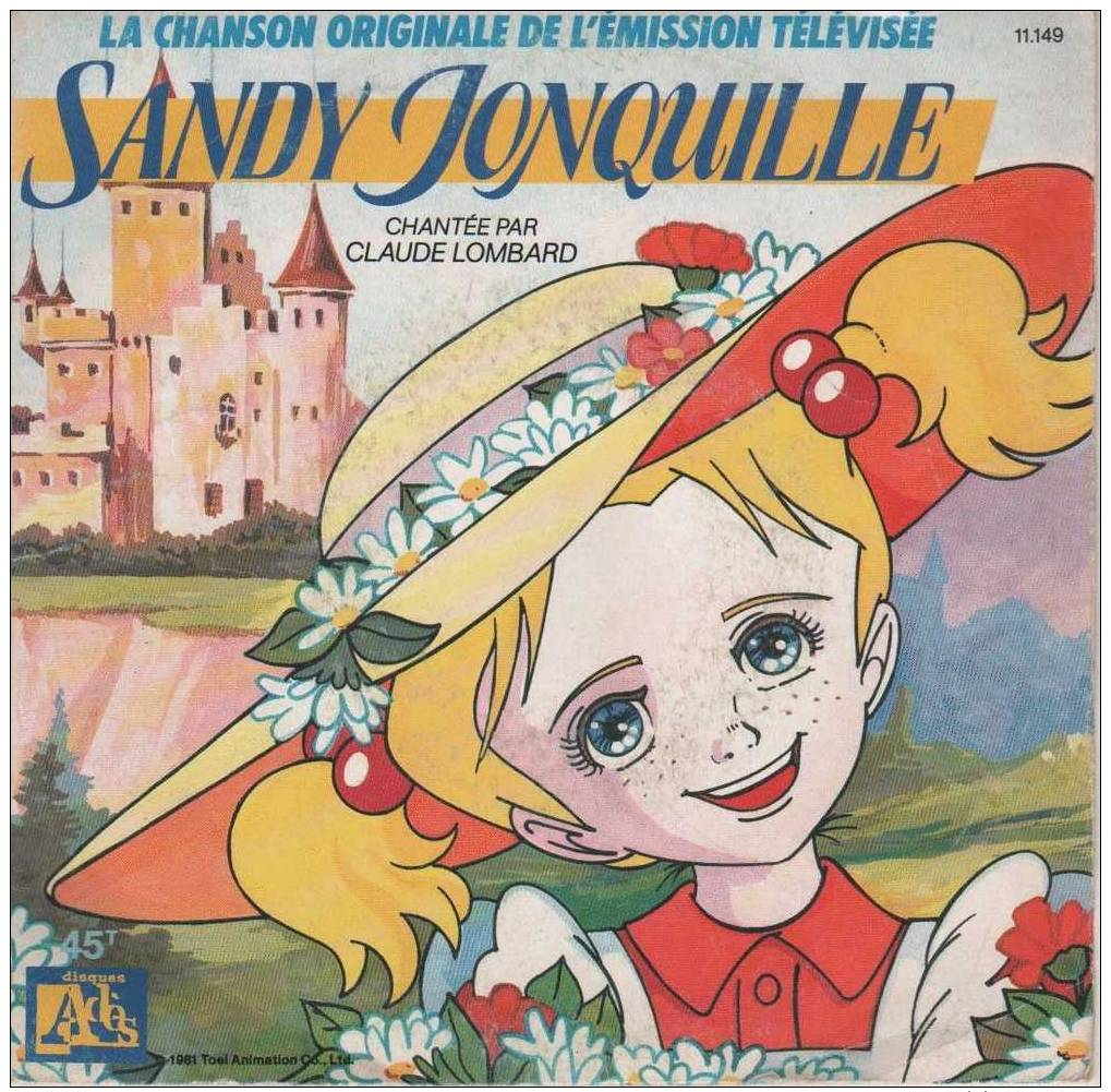 45T B.O DE LA SERIE TV SANDY JONQUILLE - Enfants