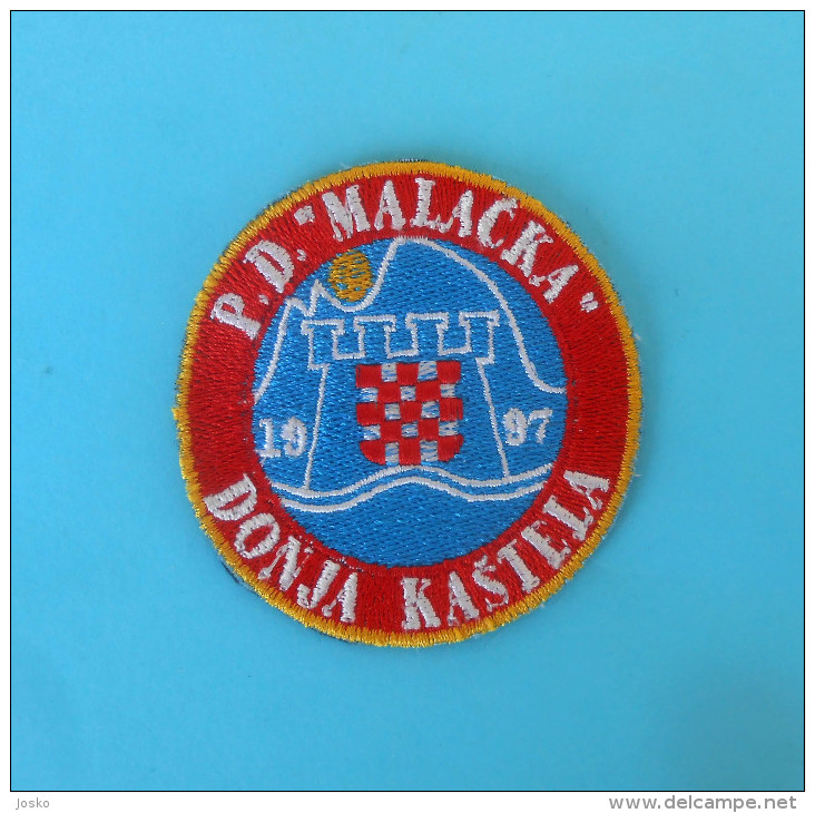 MALACKA - Croatian Mountaineering Club Embroidered Patch Climbing Alpinisme Bergsteigen Alpinismo Arrampicata Klettern - Other & Unclassified