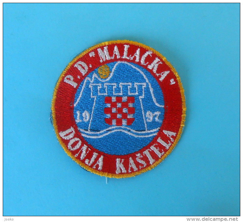 MALACKA - Croatian Mountaineering Club Embroidered Patch Climbing Alpinisme Bergsteigen Alpinismo Arrampicata Klettern - Patches