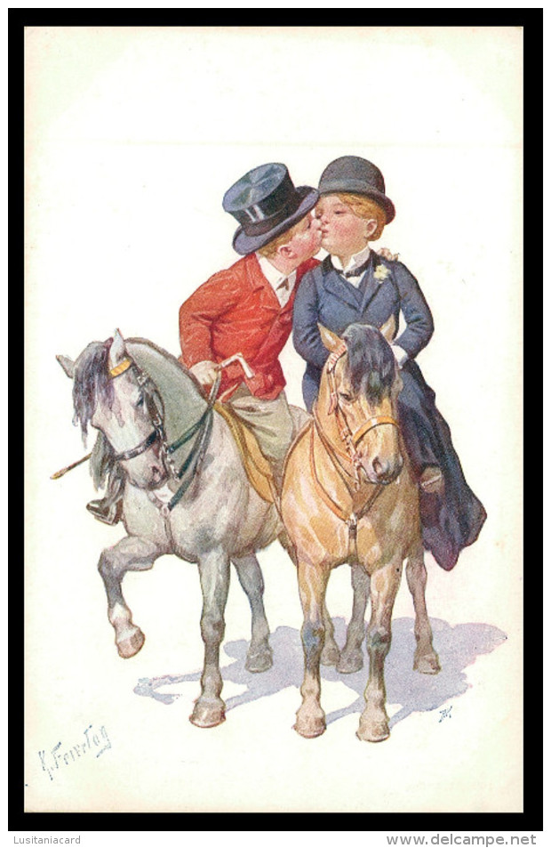 AUSTRIA - ILLUSTRATEURS - « Karl Feiertag»( Ed. K.W.L. Nº 812-4)  Carte Postale - Feiertag, Karl