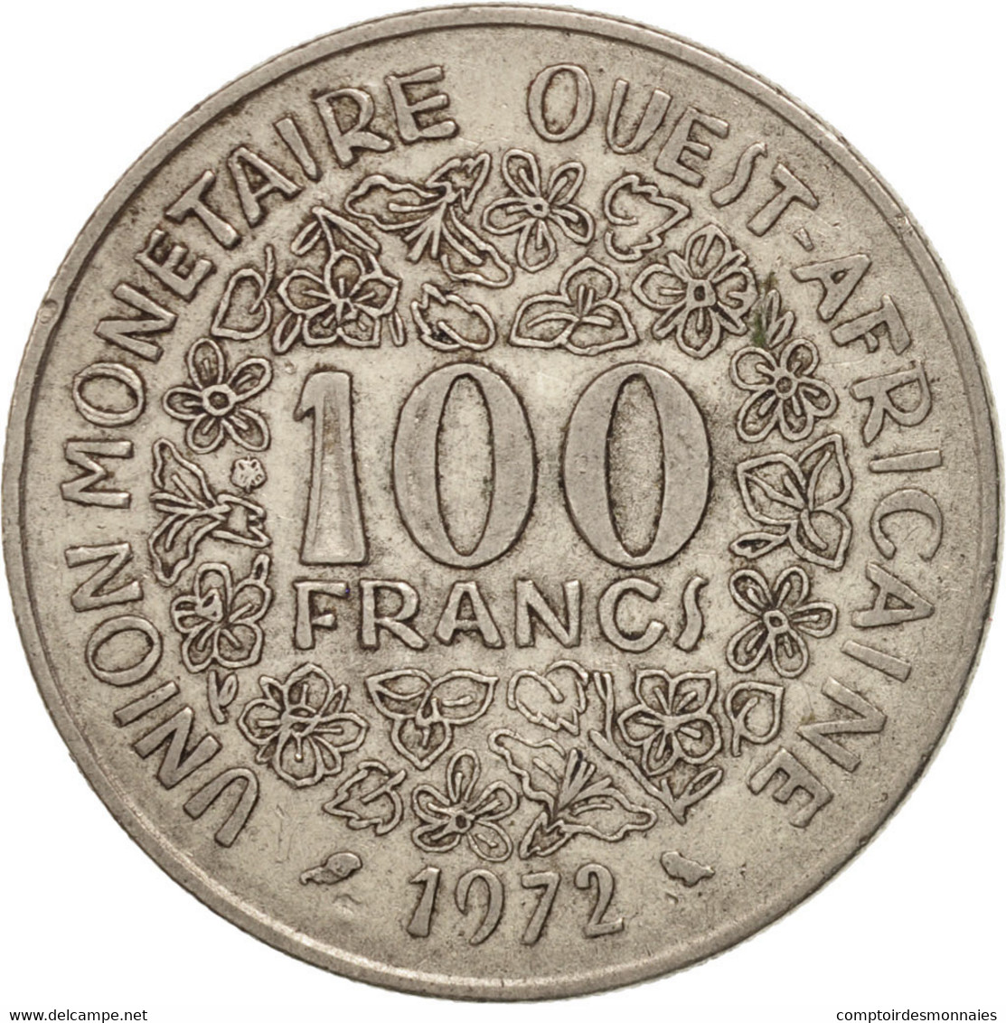 Monnaie, West African States, 100 Francs, 1972, FDC, Nickel, KM:4 - Autres – Afrique