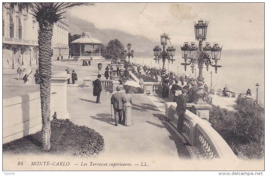 MONACO---MONTE-CARLO ---les Terrasses Supérieures--voir  2 Scans - Terrassen