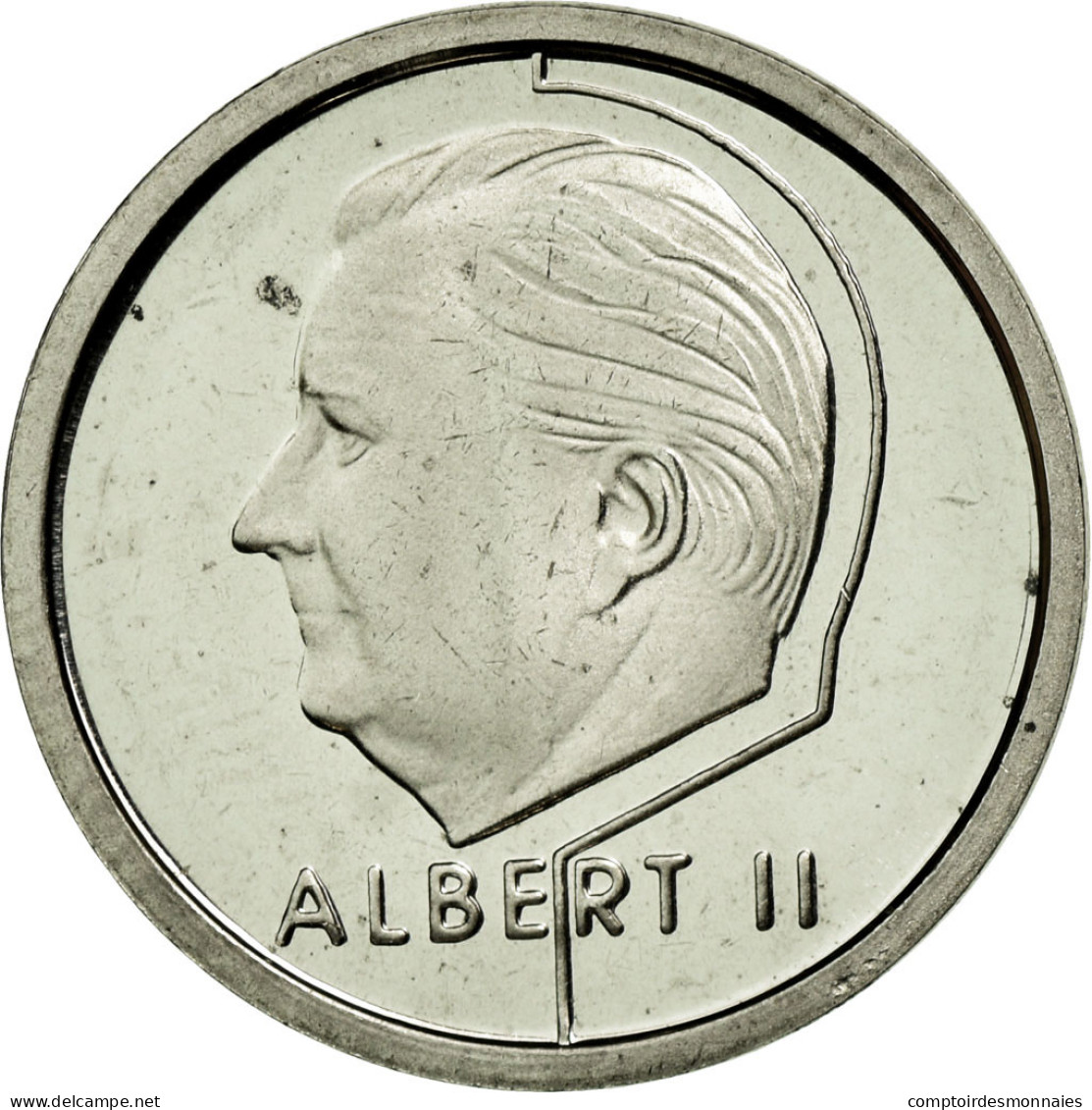 Monnaie, Belgique, Albert II, Franc, 1995, Bruxelles, SPL, Nickel Plated Iron - 1 Frank