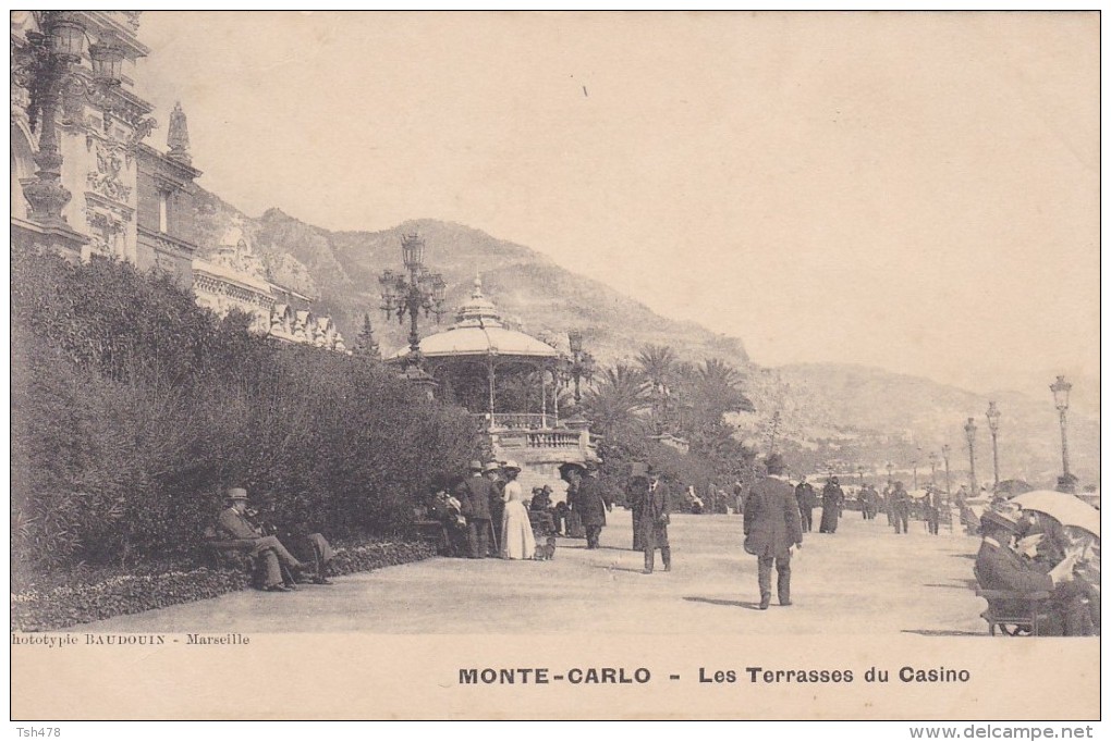 MONACO---MONTE-CARLO ---les Terrasses Du Casino--voir  2 Scans - Les Terrasses