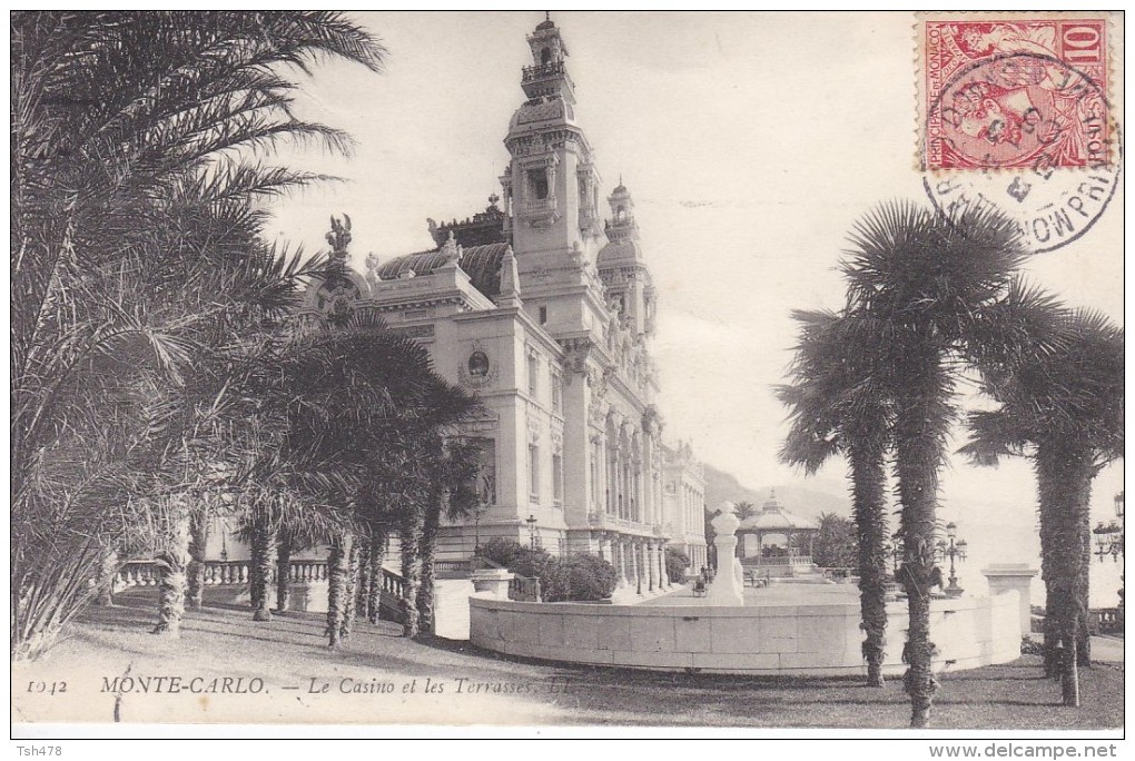 MONACO---MONTE-CARLO ---Le Casino Et Les Terrasses --voir  2 Scans - Le Terrazze