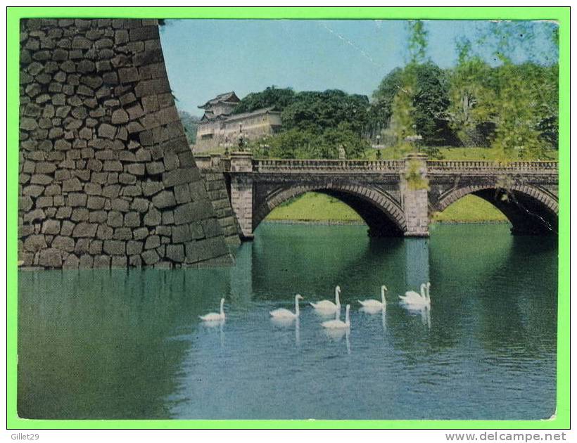 TOKYO, JAPON - NIJUBASHI BRIDGE - THE IMPERIAL PALACE GROUNDS - CARD TRAVEL - - Tokyo