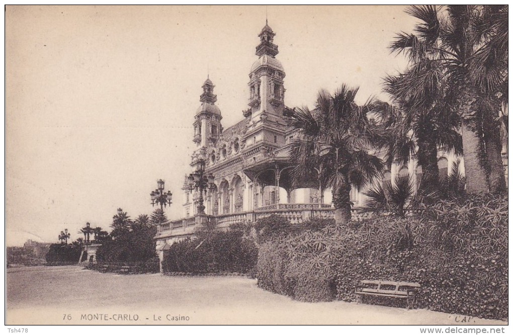 MONACO---MONTE-CARLO --Le Casino--voir  2 Scans - Teatro De ópera