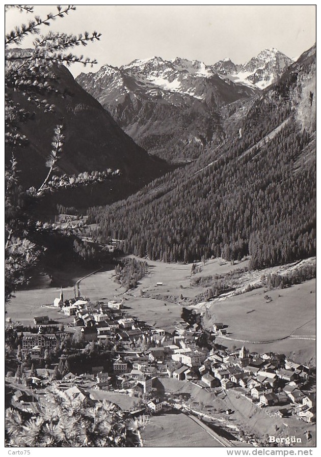 Suisse - Bergün Bravuogn - Panorama - Bergün/Bravuogn