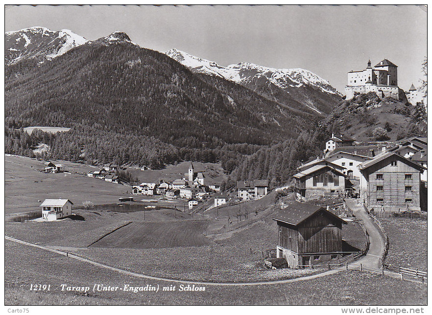 Suisse - Tarasp (Unter Engadin) - Village - Tarasp