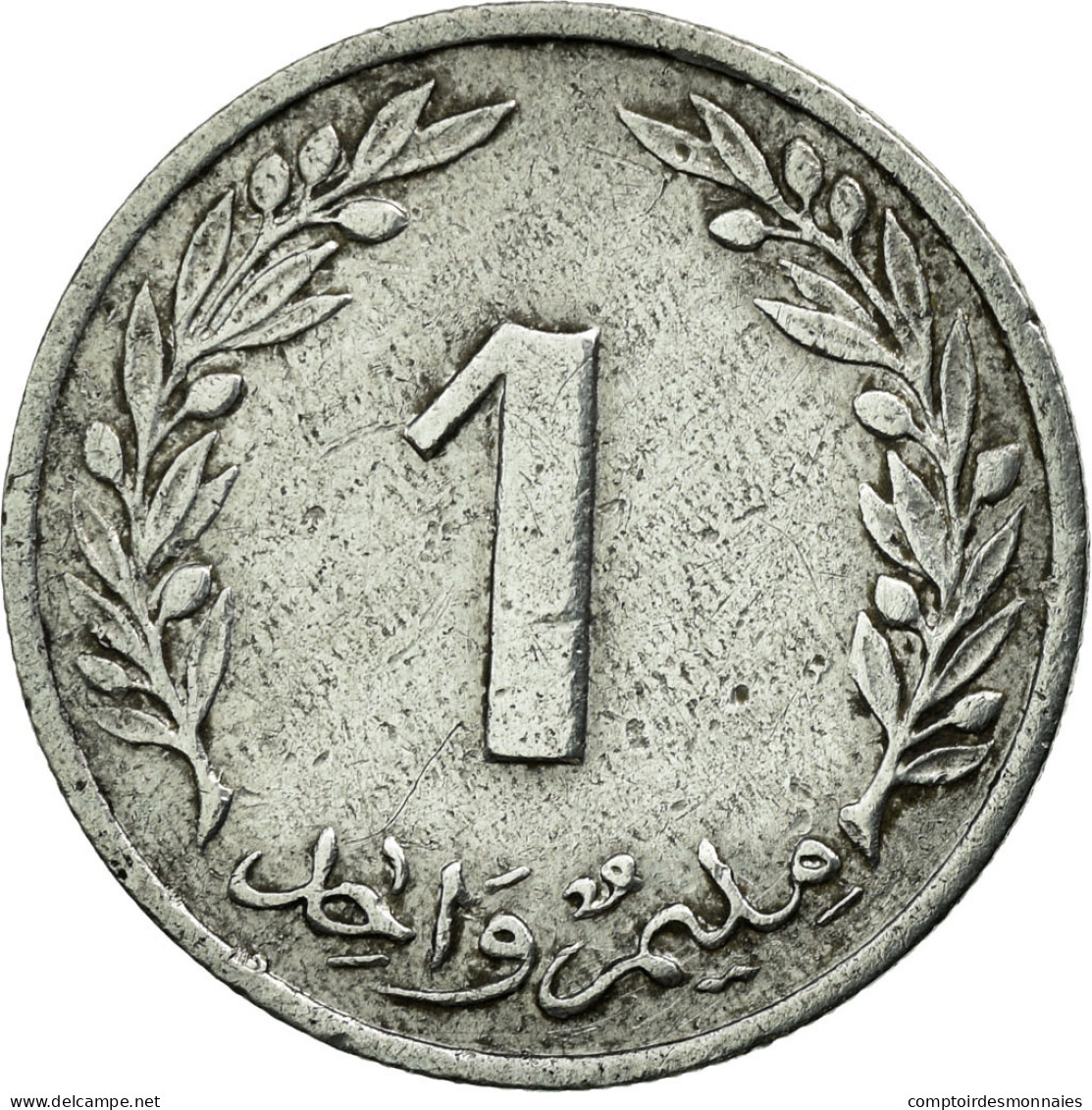 Monnaie, Tunisie, Millim, 1960, TTB, Aluminium, KM:280 - Tunisie