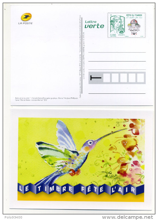 FÊTE DU TIMBRE - L'AIR - Prêts-à-poster:Stamped On Demand & Semi-official Overprinting (1995-...)