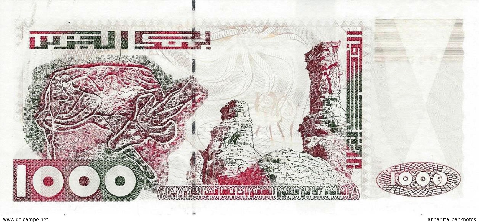 ALGERIA 1000 DINARS 1998 (2001) P-142c UNC [ DZ406c ] - Algeria