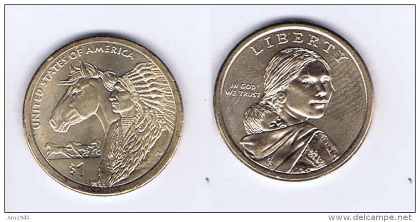 Stati Uniti - 1 Dollaro Nativi Americani 2012 - Zecca P - 2007-…: Presidents