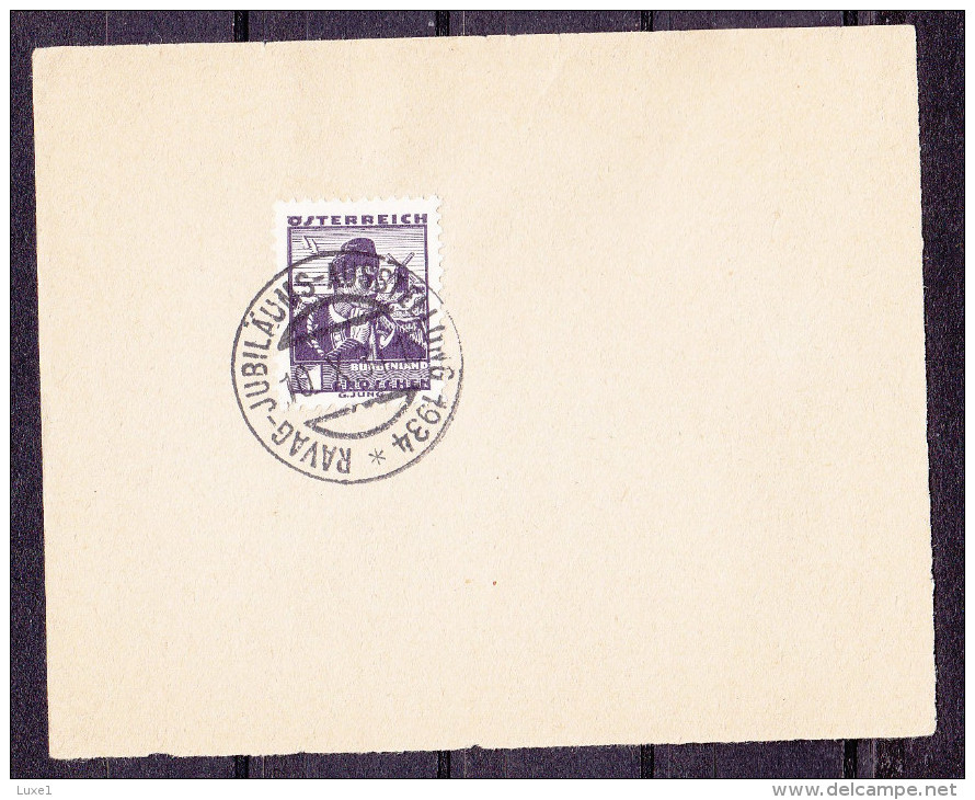 AUSTRIA ,  STAMPS  ON  PAPER  WITH  FINE  CANCEL - Briefe U. Dokumente