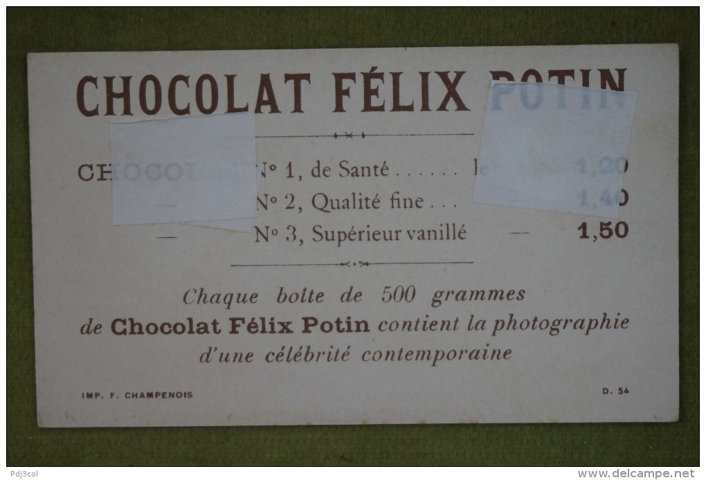 Félix POTIN - Chromo Sujet Botanique - Nature - Le Groseiller - Confitures - Imp. Champenois - Altri & Non Classificati