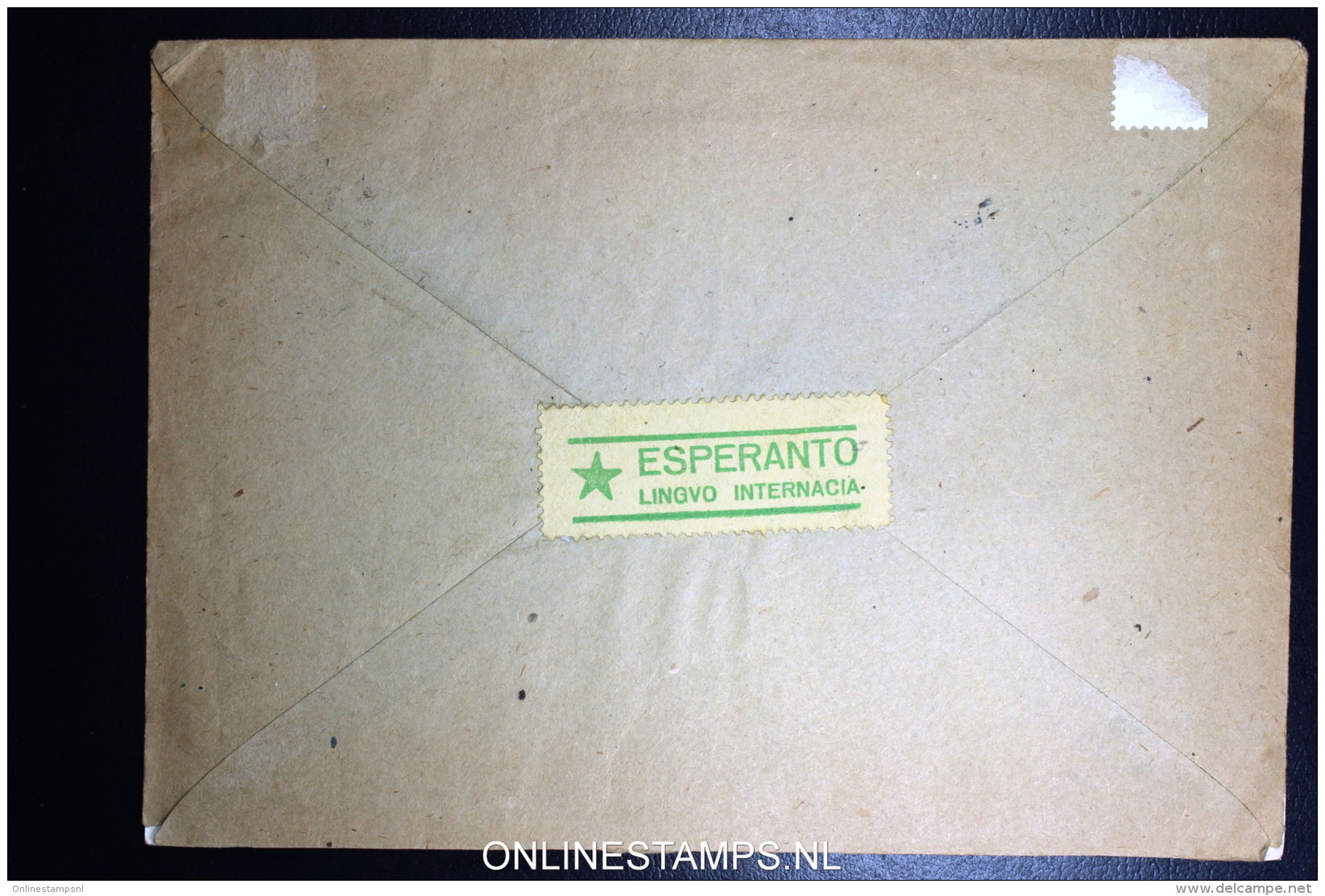 Russia: Umschlag U32 1931 Registered Esperanto Label - ...-1949