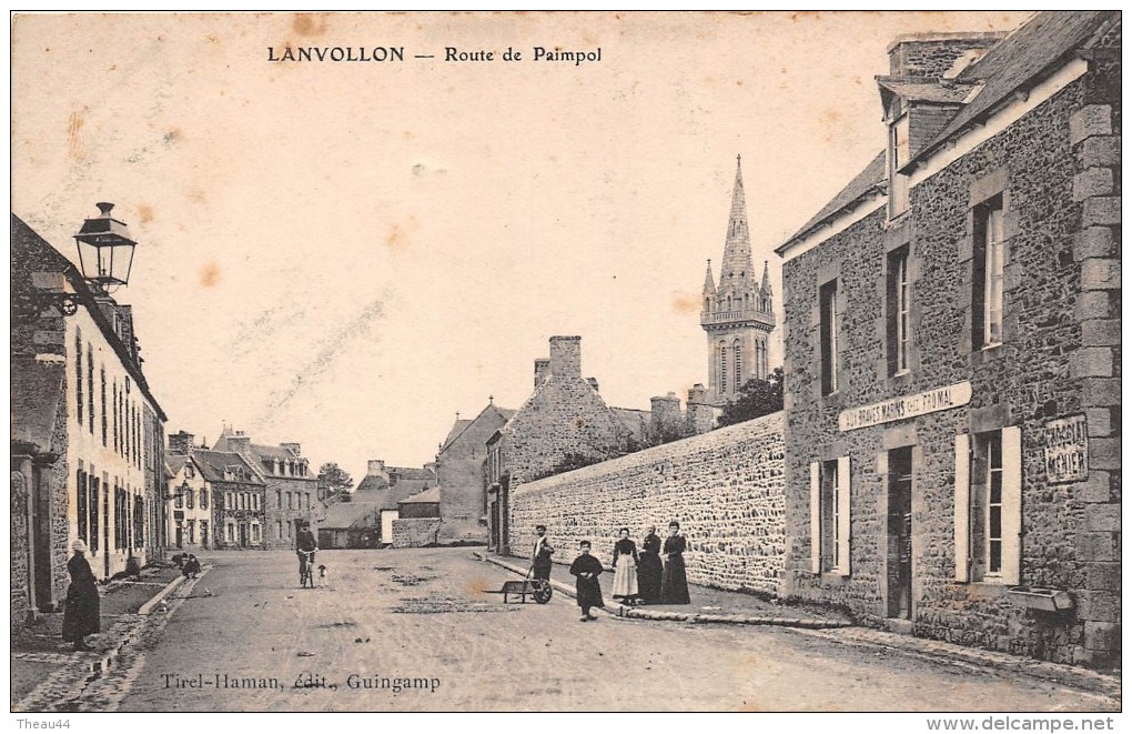 ¤¤  -   LANVOLLON    -   Route De Paimpol   - " Aux Braves Marins " Chez " Fromal "      -   ¤¤ - Lanvollon