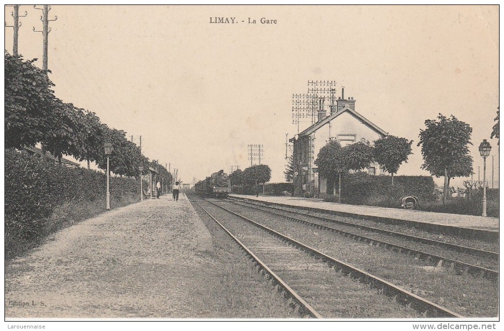 78 - LIMAY - La Gare - Limay