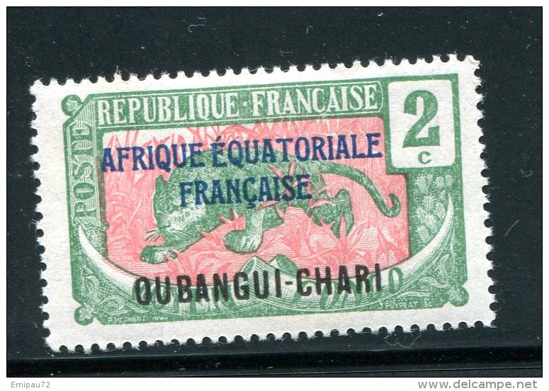 OUBANGUI- Y&T N°44- Neuf Avec Charnière * - Neufs