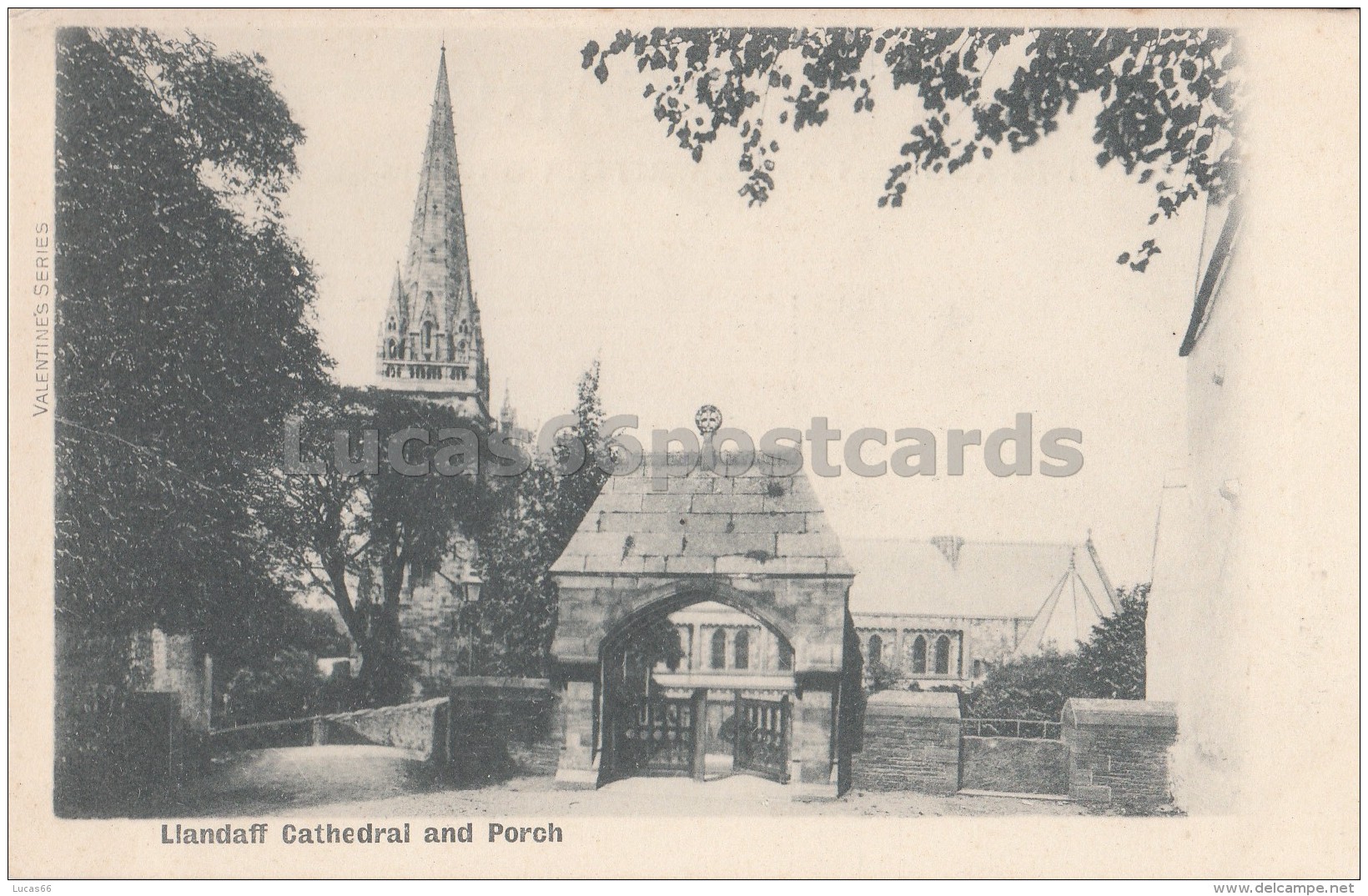 Llandaff Cathedral And Porch - Unknown County