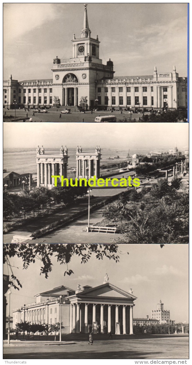 CARNET 10 CPSM RUSSIE RUSSIA PHOTO FOTO STALINGRAD - Russie