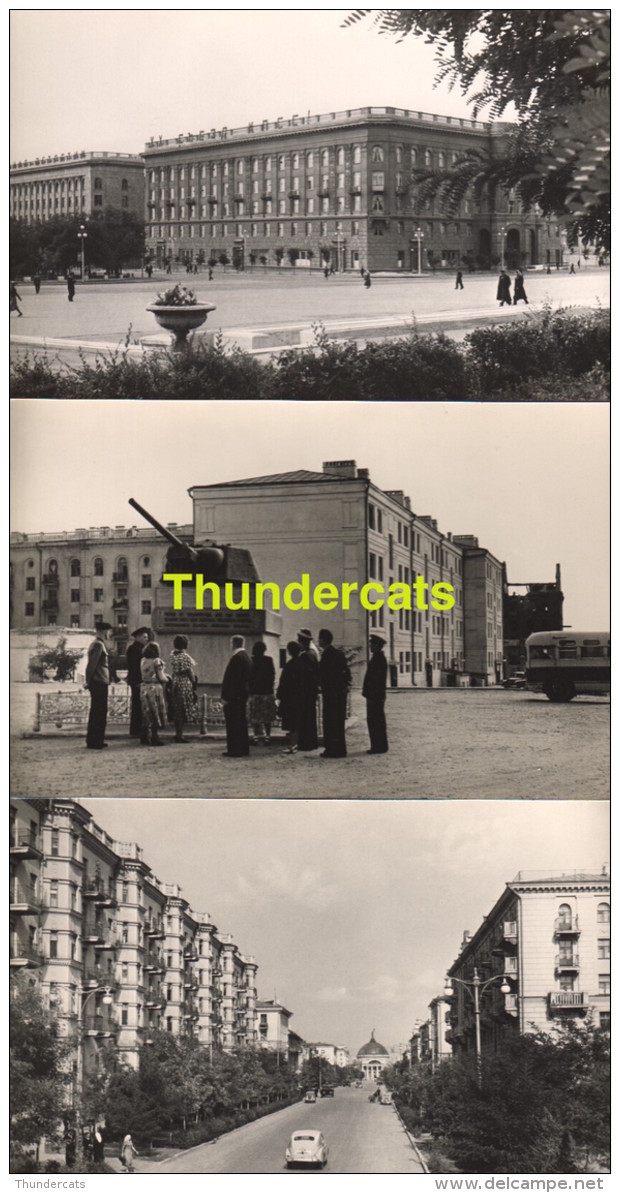 CARNET 10 CPSM RUSSIE RUSSIA PHOTO FOTO STALINGRAD - Russie