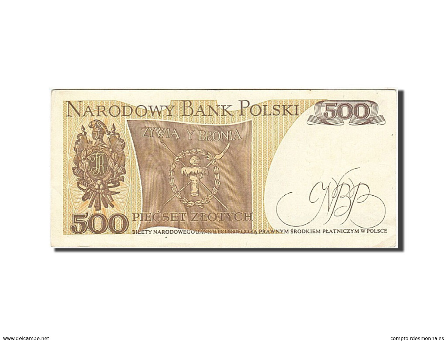 Billet, Pologne, 500 Zlotych, 1974-1976, 1982-06-01, KM:145d, SUP - Polen