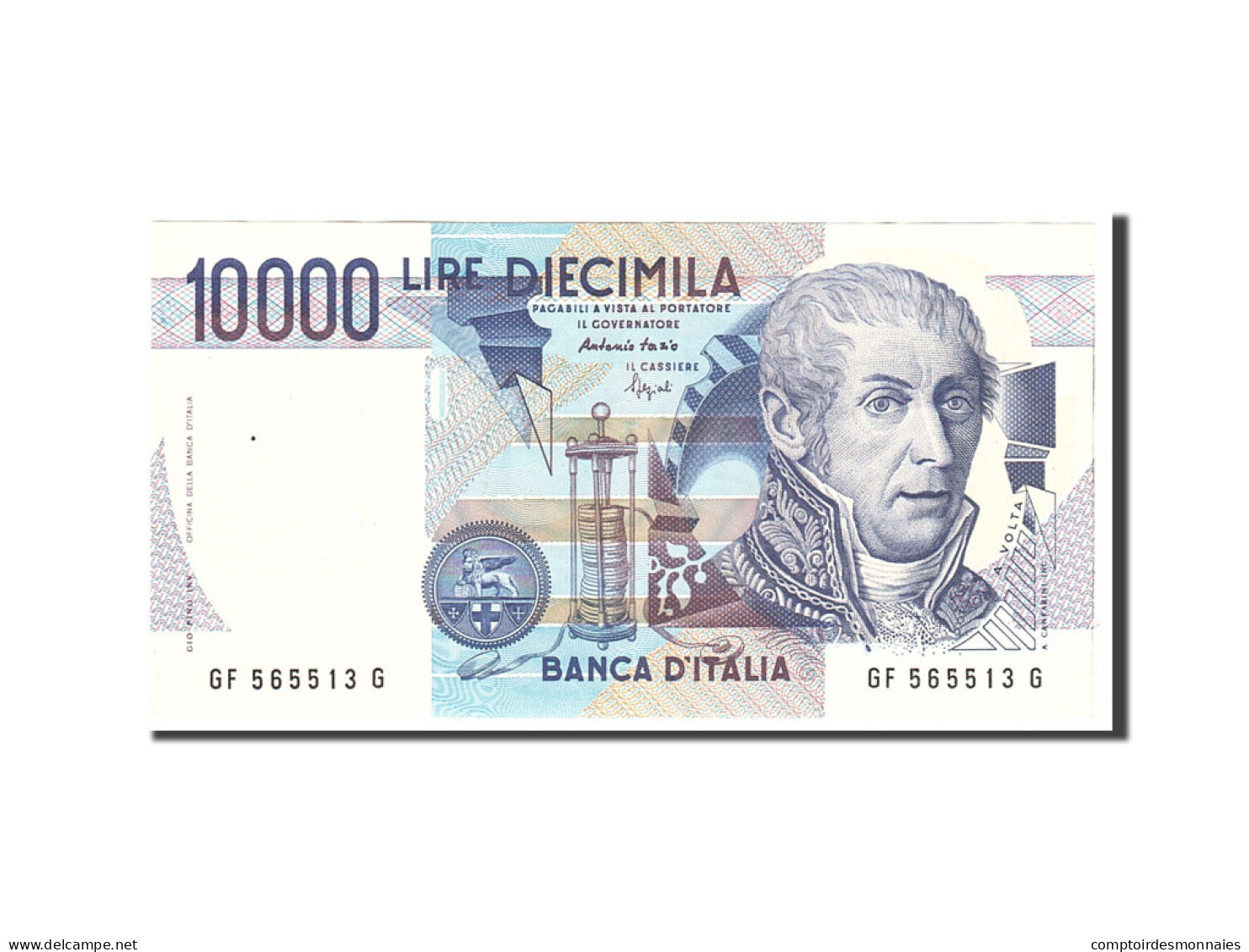 Billet, Italie, 10,000 Lire, 1984, 1984-09-03, KM:112c, TTB - 10.000 Lire