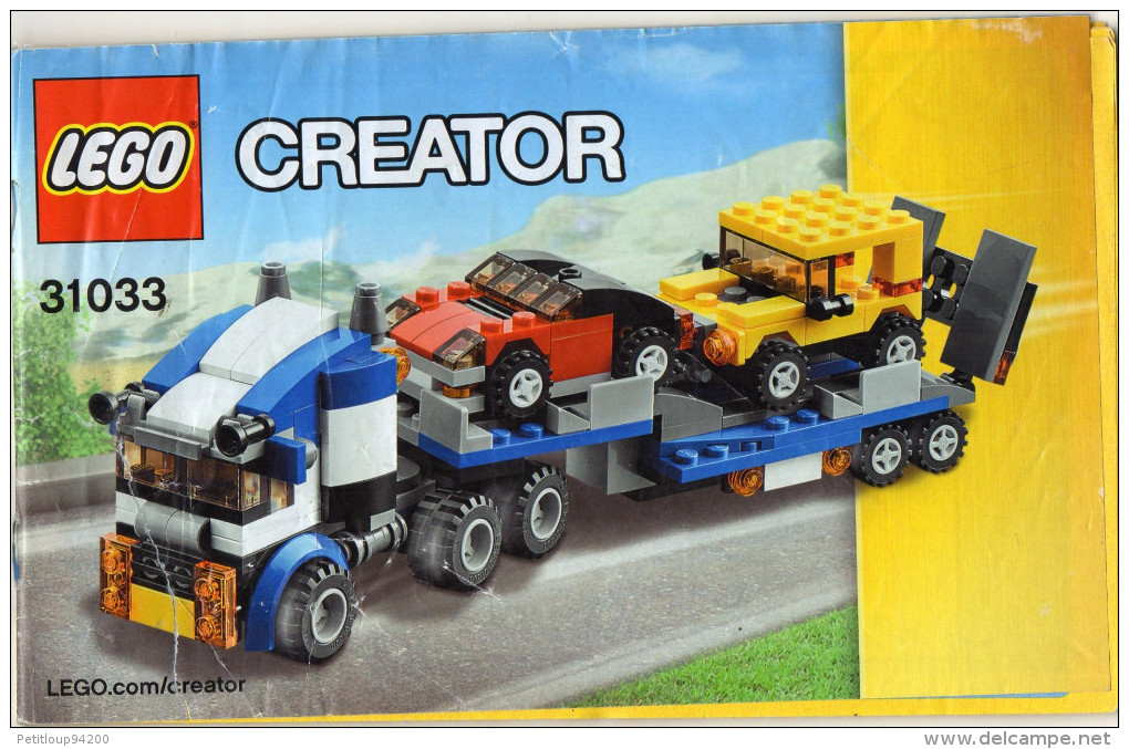 CATALOGUE LEGO Créator 31033 - Catalogi